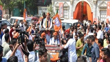 India News | Uttarakhand: CM Dhami Participates in Grand Procession in Dehradun on BJP's 42nd Foundation Day
