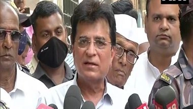 India News | Kirit Somaiya Interrogated for Second Consecutive Day in INS Vikrant Case