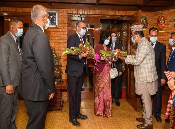World News | WHO Chief Arrives in Kathmandu on 3-day Visit