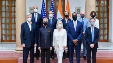 World News | Jaishankar Hosts US Congressional Delegation, Shares Views on Ukraine, Afghanistan