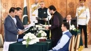 World News | Pakistan President Administers Oath to 4 Members of PM's Cabinet