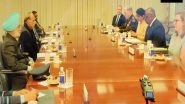 World News | Rajnath Singh Holds Delegation-level Talks with US Counterpart at Pentagon