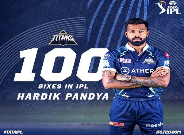 Sports News | Hardik Pandya Becomes Fastest Indian to Smash 100 Sixes in IPL