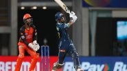 Sports News | IPL 2022: Skipper Hardik Pandya's Unbeaten 50 Helps GT Post 162/7 Against SRH
