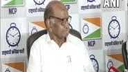 India News | Third Front Not Possible Without Congress: Sharad Pawar