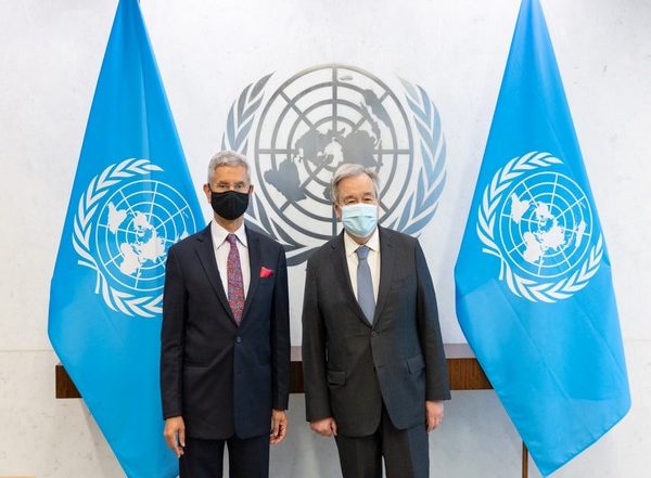 World News |  Jaishankar Discusses Afghanistan, Global Impact of Ukraine Conflict with UN Chief