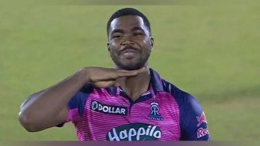 Sports News | IPL 2022: RR's Obed McCoy Feels 'good' After His Match-winning Spell Against KKR