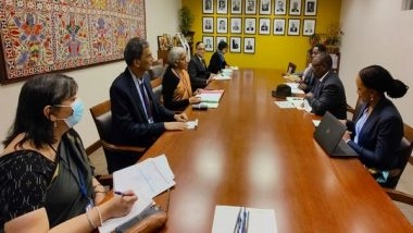 World News | Sitharaman Meets South African Finance Minister, Discusses Enhancing Bilateral Ties, Economic Cooperation