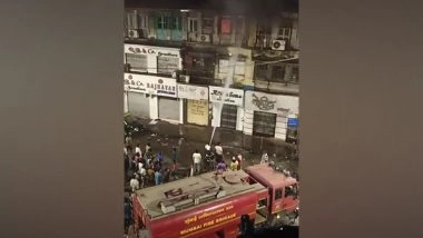India News | Fire Breaks out in Agripada Area of Mumbai
