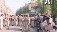 India News | Delhi Police Inspects Violence-hit Jahangirpuri Ahead of Civic Body's Eviction Drive Today