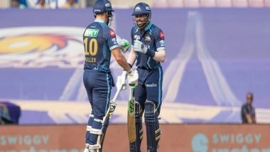 Sports News | IPL 2022: Gujarat Hold Nerve to Defeat KKR, Go to Top of Points Table After Sixth Win