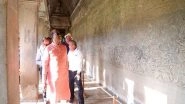 World News | Om Birla Visits Angkor Wat Temple, Cambodia