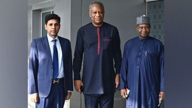 World News | Nigerian FM Geoffrey Onyeama Arrives in New Delhi Ahead of Raisina Dialogue