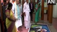 India News | Puducherry: Amit Shah Visits Mahakavi Bharathiyar Memorial Museum