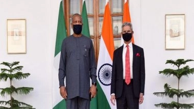 World News | Jaishankar Meets Nigerian Counterpart, Discusses Trade, Investments