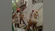 India News | Under-construction Building in Delhi's Satya Niketan Collapses, Around 3 Feared Trapped