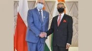 World News | India, Poland Discuss Ways to Boost Bilateral Ties