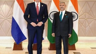 World News | Jaishankar Discusses Bilateral Cooperation with His Netherlands Counterpart