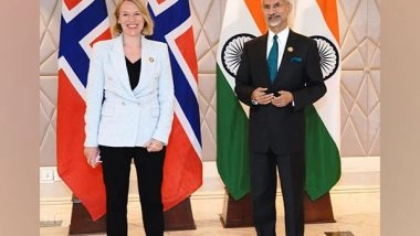 World News | Jaishankar Discusses Cooperation in Blue Economy with Norwegian Counterpart