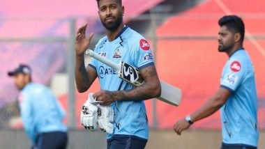 Sports News | IPL 2022: GT Skipper Hardik Pandya Wins Toss, Opts to Field Against SRH
