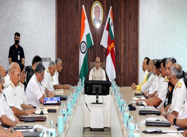 India News | Rajnath Singh Hails Navy for 'visible, Credible Responsive Presence' in Indian Ocean Region