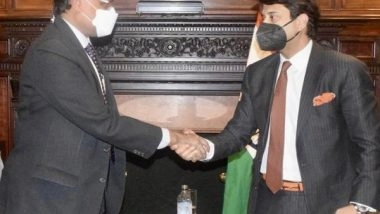 World News | Tirumurti Calls on Jyotiraditya Scindia in New York