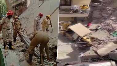 Delhi: Under-Construction Building Collapses, 5 Feared Trapped; Rescue Operation Underway