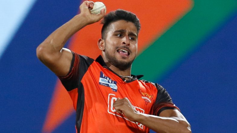 Fastest Ball in IPL 2022: Umran Malik Clocks 152.4kph During SRH vs LSG Match