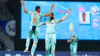 SRH vs LSG Stat Highlights, IPL 2022: Avesh Khan Stars in Lucknow Super Giants’ 12-Run Victory, Sunrisers Hyderabad Winless After Two Games