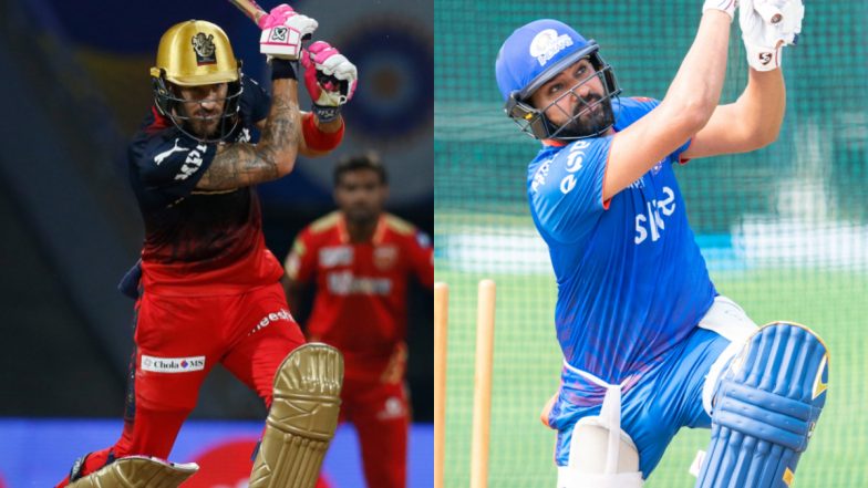 RCB vs MI, IPL 2022 Toss Report & Playing XI: Faf Du Plessis Opts To Bowl, Glenn Maxwell Returns for Bangalore