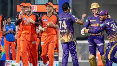 How To Watch KKR vs SRH Live Streaming Online in India, IPL 2022? Get Free Live Telecast of Kolkata Knight Riders vs Sunrisers Hyderabad, TATA Indian Premier League 15 Cricket Match Score Updates on TV