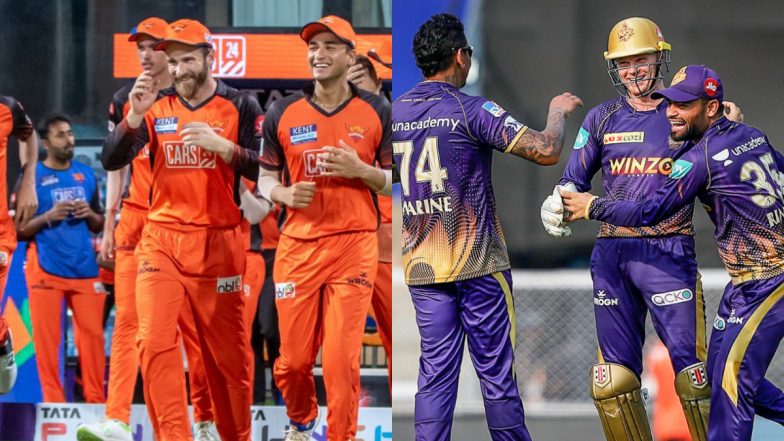 How To Watch KKR vs SRH Live Streaming Online in India, IPL 2022? Get Free Live Telecast of Kolkata Knight Riders vs Sunrisers Hyderabad, TATA Indian Premier League 15 Cricket Match Score Updates on TV