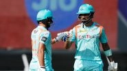 IPL 2022: KL Rahul&rsquo;s Century Powers Lucknow Super Giants to 199/4 Against Mumbai Indians