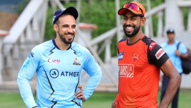 GT vs SRH, IPL 2022 Live Cricket Streaming: Watch Free Telecast of Gujarat Titans vs Sunrisers Hyderabad on Star Sports and Disney+ Hotstar Online