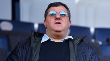 Mino Raiola Refutes Rumours of His Death, Hits Back Saying, ’P****d off Second Time in Four Months They Kill Me'