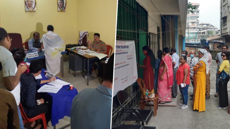 Guwahati Municipal Election 2022: Voting Begins for 57 Out of 60 Wards Under GMC (See Pics)