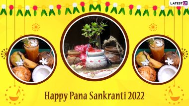 Pana Sankranti 2022 Wishes & Messages: WhatsApp Stickers, Images, HD Wallpapers, SMS and Quotes To Wish Happy Odia New Year to Loved Ones