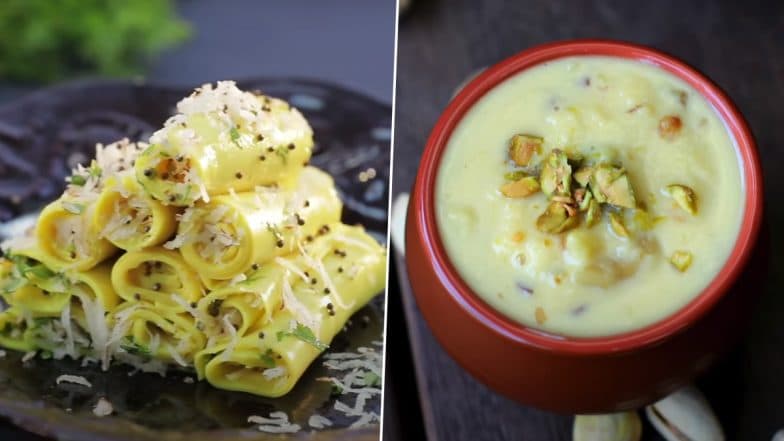 Gujarat Day 2022 Food Recipes: From Khandvi to Methi Dhebra, Traditional Gujarati Dishes That You Can Make for Gujarat Sthapana Divas Celebrations | ???? LatestLY