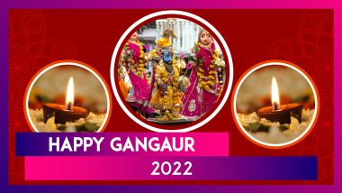 Gangaur 2022 Wishes: Messages, Quotes, Greetings, Images and Wallpapers To Celebrate Gauri Tritiya