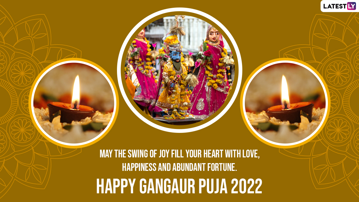 Happy Gangaur Teej 2022 Greetings: Images, HD Wallpapers, WhatsApp ...