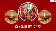 Gangaur 2022 Wishes & HD Images: WhatsApp Status, Messages, Quotes, Greetings, Wallpapers and SMS for Famous Festival in Rajasthan