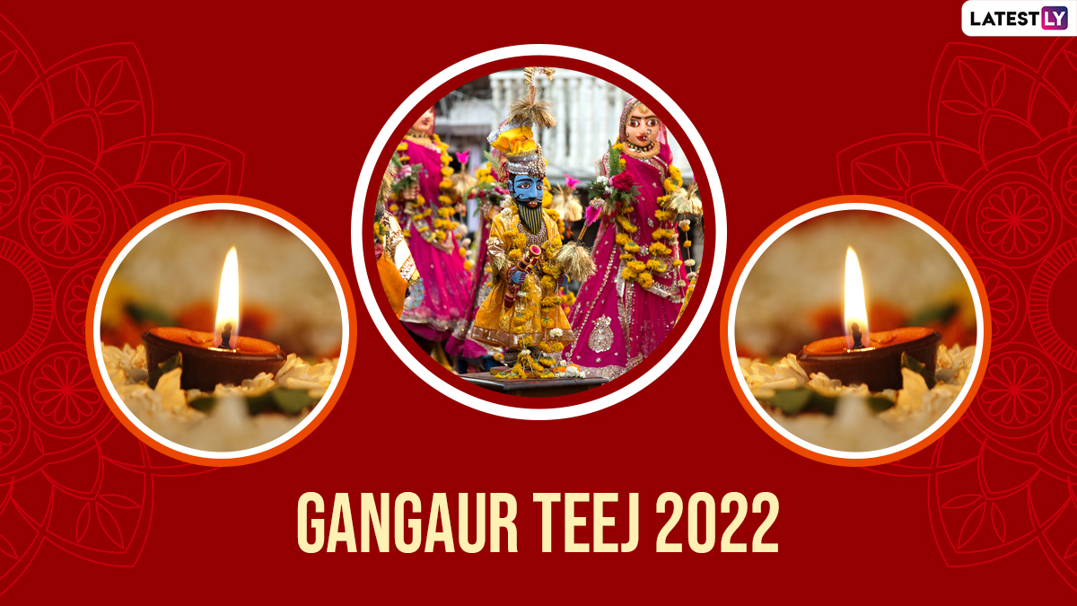 Festivals & Events News Happy Gangaur Teej 2022 Messages, Greetings