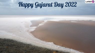 Gujarat Day 2022 Images & Gujarat Sthapana Divas HD Wallpapers for Free Download Online: Wish Happy Gujarat Din With Facebook Quotes, WhatsApp Status Messages and Greetings