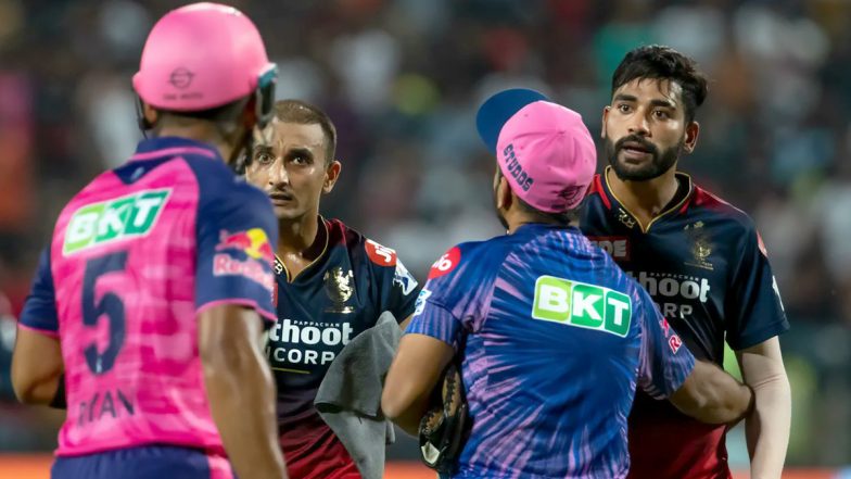 Riyan Parag, Harshal Patel Involved In Heated Exchange, Refuse To Shake Hands During RCB vs RR Clash in IPL 2022 (Watch Video)