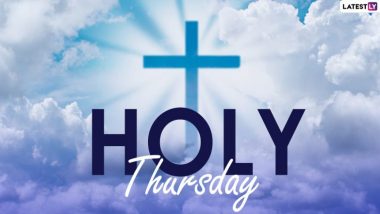 Maundy Thursday 2022 Messages, Quotes & Bible Verses: Send Jesus Christ Wallpapers, HD Images, Holy Thursday Pics, Telegram Photos & Sayings on the Day Before Good Friday