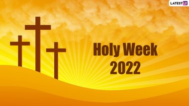 Holy Week 2022 Images & Palm Sunday HD Wallpapers for Free Download Online: Observe Passion Week in Christianity With WhatsApp Messages, Psalms and Bible Verses
