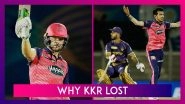 Rajasthan Royals vs Kolkata Knight Riders IPL 2022: 3 Reasons Why KKR Lost