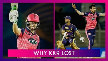 Rajasthan Royals vs Kolkata Knight Riders IPL 2022: 3 Reasons Why KKR Lost
