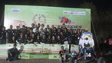 Business News | MIT-WPU Triumphant at BAJA SAEINDIA 2022, Team Piranha Racing Creates History