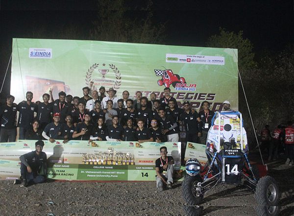 Business News | MIT-WPU Triumphant at BAJA SAEINDIA 2022, Team Piranha Racing Creates History